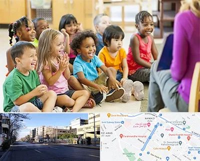 کودکستان در خیابان ملاصدرا شیراز 