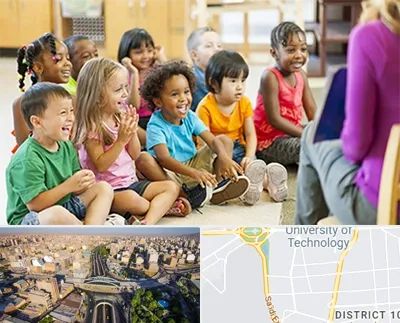 کودکستان در استاد معین 