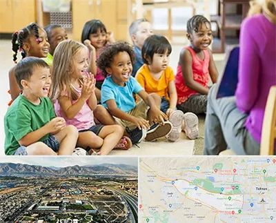 کودکستان در منطقه 21 تهران 