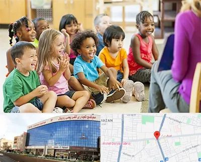 کودکستان در نصف راه تبریز 