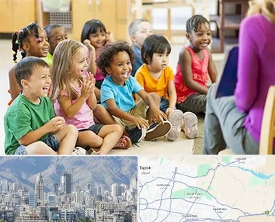 کودکستان در شمال شرق تهران