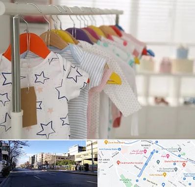 فروشگاه لباس نوزاد در خیابان ملاصدرا شیراز