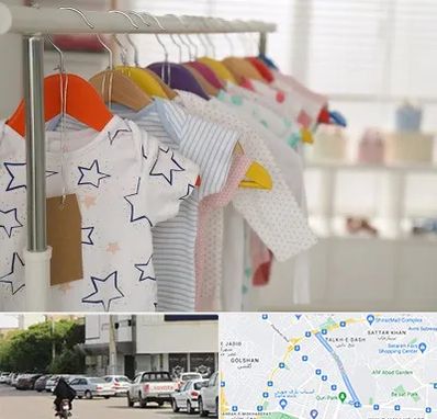 فروشگاه لباس نوزاد در قدوسی شرقی شیراز