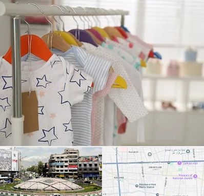 فروشگاه لباس نوزاد در مرکز تهران