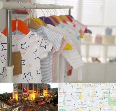 فروشگاه لباس نوزاد در جنت آباد تهران