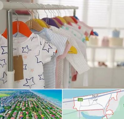 فروشگاه لباس نوزاد در نور