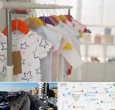 فروشگاه لباس نوزاد در پیروزی