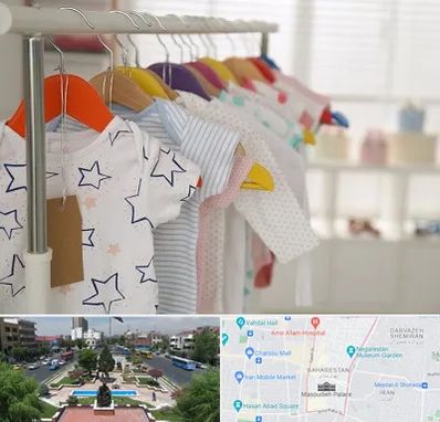 فروشگاه لباس نوزاد در بهارستان