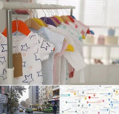 فروشگاه لباس نوزاد در فاطمی