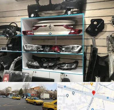 لوازم یدکی رنو در شهناز تبریز 