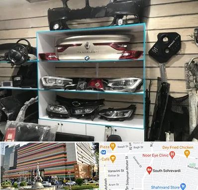 لوازم یدکی رنو در سهروردی 