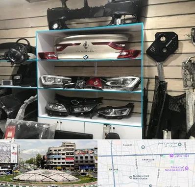 لوازم یدکی رنو در مرکز تهران