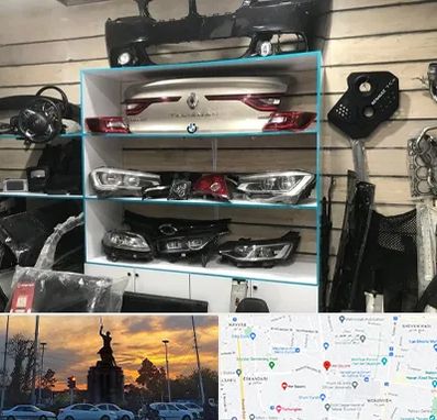 لوازم یدکی رنو در میدان حر 