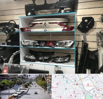 لوازم یدکی رنو در خیابان زند شیراز 