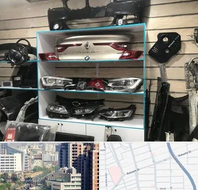 لوازم یدکی رنو در خیابان بهشتی