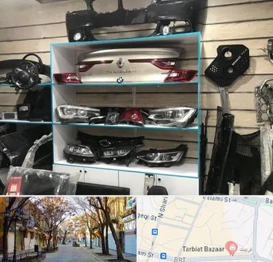 لوازم یدکی رنو در تربیت تبریز 