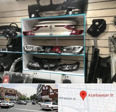 لوازم یدکی رنو در خیابان آذربایجان