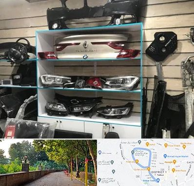 لوازم یدکی رنو در فلکه گاز رشت 