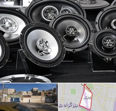 تعمیر باند ماشین در اتابک