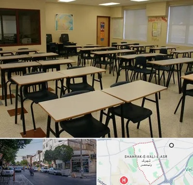 کلاس آمادگی تیزهوشان در شهرک ولیعصر