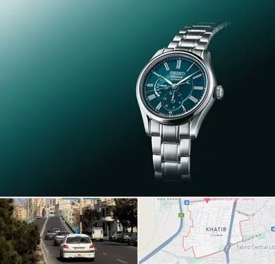 فروشگاه ساعت سیکو در خطیب تبریز 