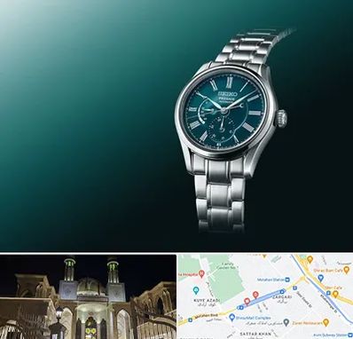 فروشگاه ساعت سیکو در زرگری شیراز 