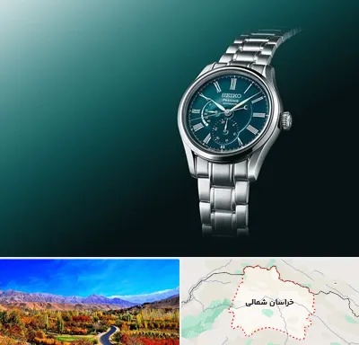 فروشگاه ساعت سیکو در خراسان شمالی