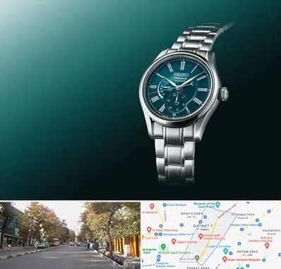 فروشگاه ساعت سیکو در شریعتی
