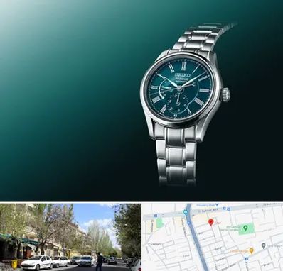 فروشگاه ساعت سیکو در کوی فیروز تبریز 