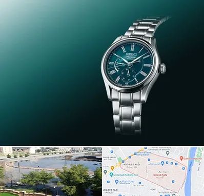 فروشگاه ساعت سیکو در گلستان اهواز 