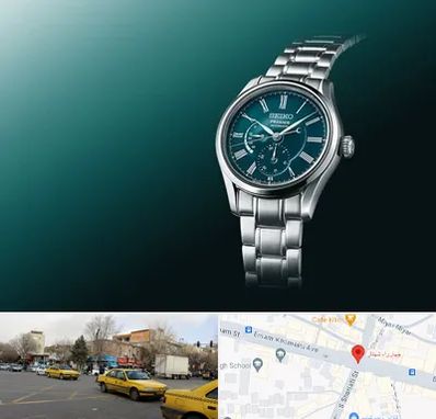فروشگاه ساعت سیکو در شهناز تبریز 