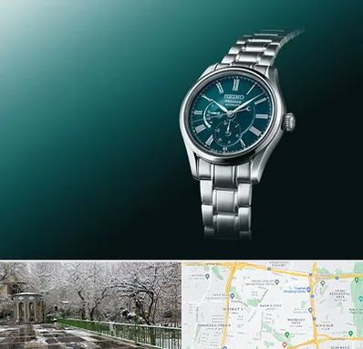 فروشگاه ساعت سیکو در باغ فیض 