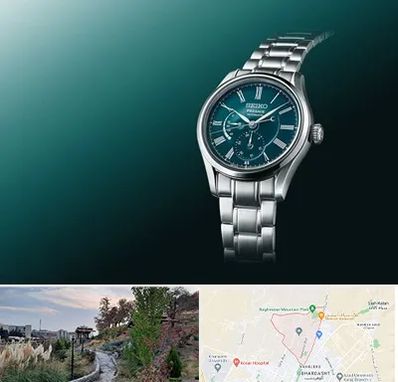 فروشگاه ساعت سیکو در باغستان کرج 