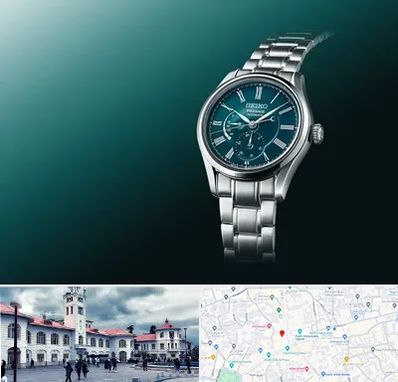 فروشگاه ساعت سیکو در میدان شهرداری رشت 