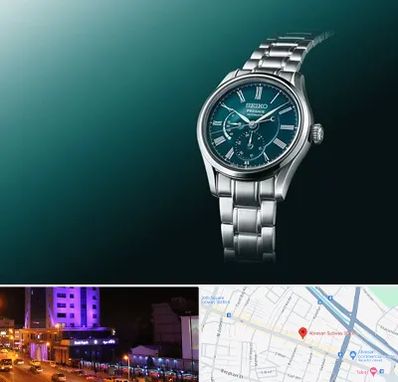 فروشگاه ساعت سیکو در آبرسان تبریز 