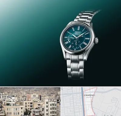 فروشگاه ساعت سیکو در اسکندری