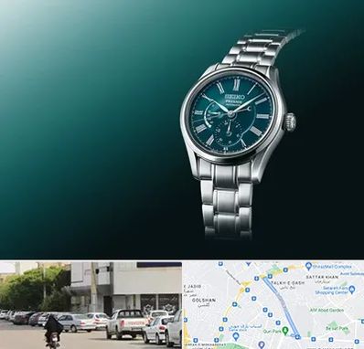 فروشگاه ساعت سیکو در قدوسی شرقی شیراز 