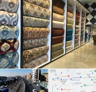 پارچه فروشی در پیروزی 