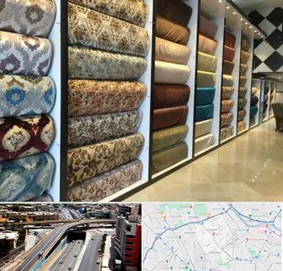 پارچه فروشی در ستارخان شیراز 