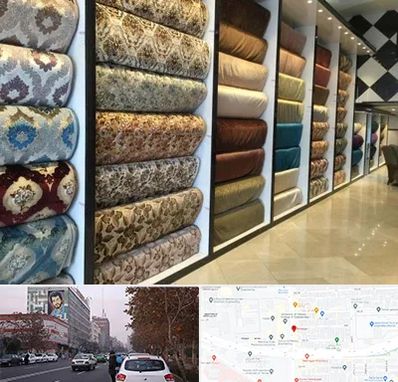 پارچه فروشی در کارگر شمالی 