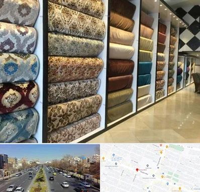 پارچه فروشی در بلوار معلم مشهد 