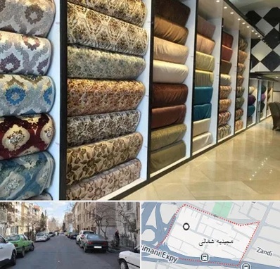 پارچه فروشی در مجیدیه شمالی