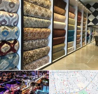 پارچه فروشی در منظریه رشت 