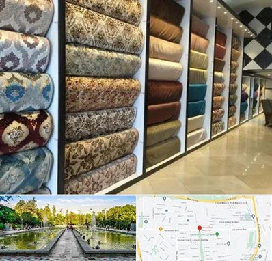 پارچه فروشی در سرسبز 