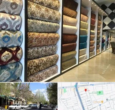 پارچه فروشی در کوی فیروز تبریز 