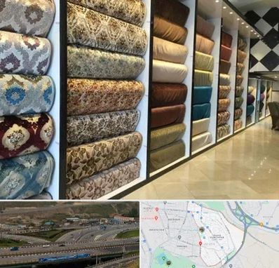 پارچه فروشی در یاغچیان تبریز 