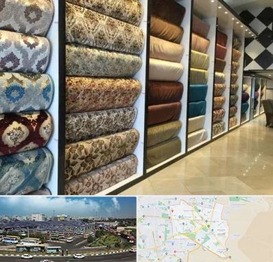 پارچه فروشی در منطقه 15 تهران