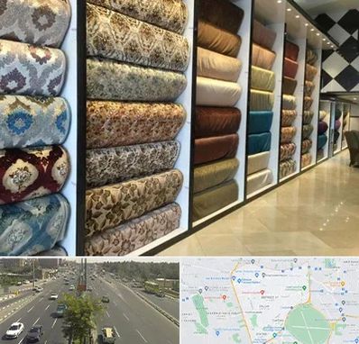 پارچه فروشی در منطقه 17 تهران 