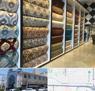 پارچه فروشی در بلوار ابوذر