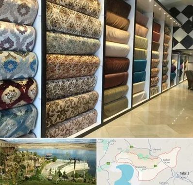 پارچه فروشی در شبستر